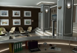 design de interior - Amenajare receptie hotel 4